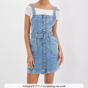 American Eagle Denim Jumper Dress FINAL PRICE (no offers)